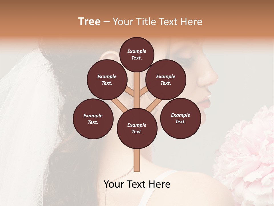 One Bra Bouquet PowerPoint Template