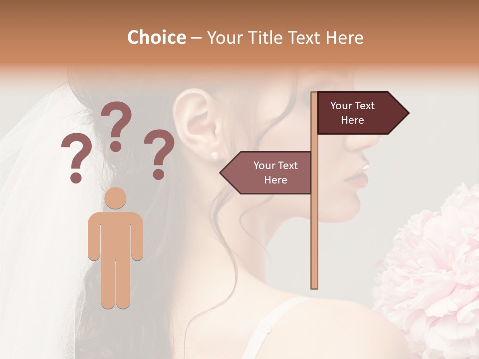 One Bra Bouquet PowerPoint Template