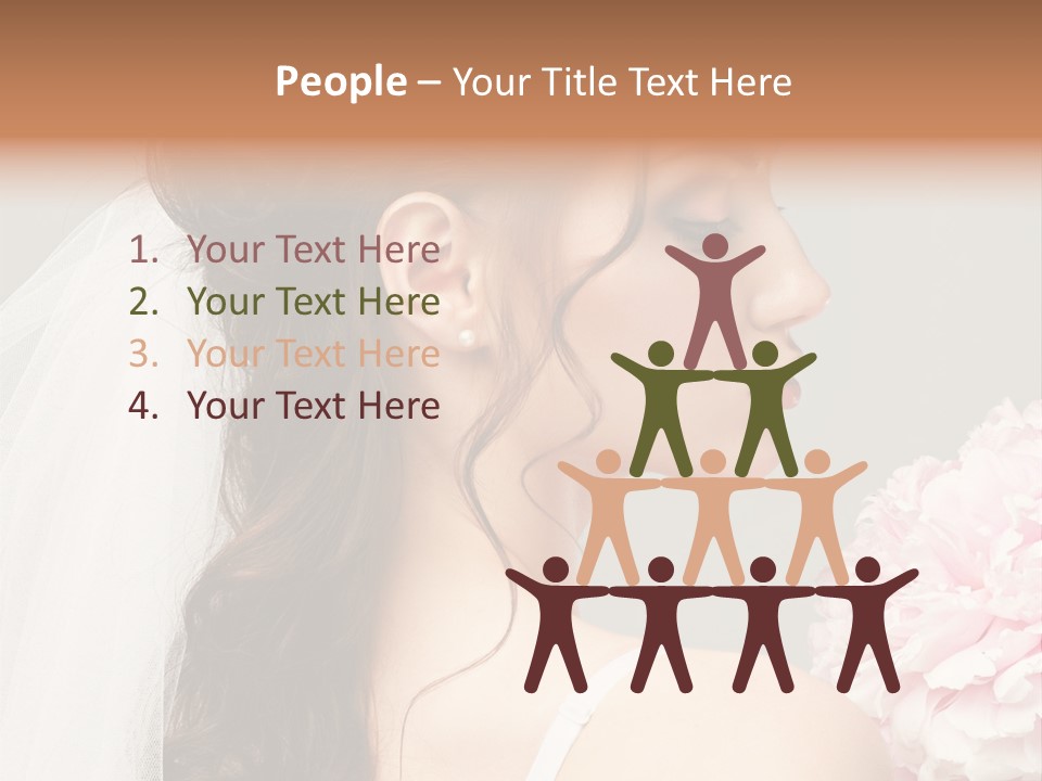 One Bra Bouquet PowerPoint Template