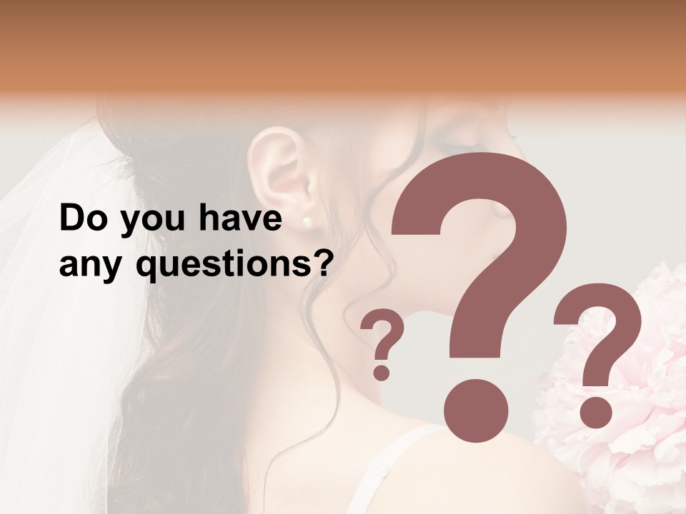 One Bra Bouquet PowerPoint Template