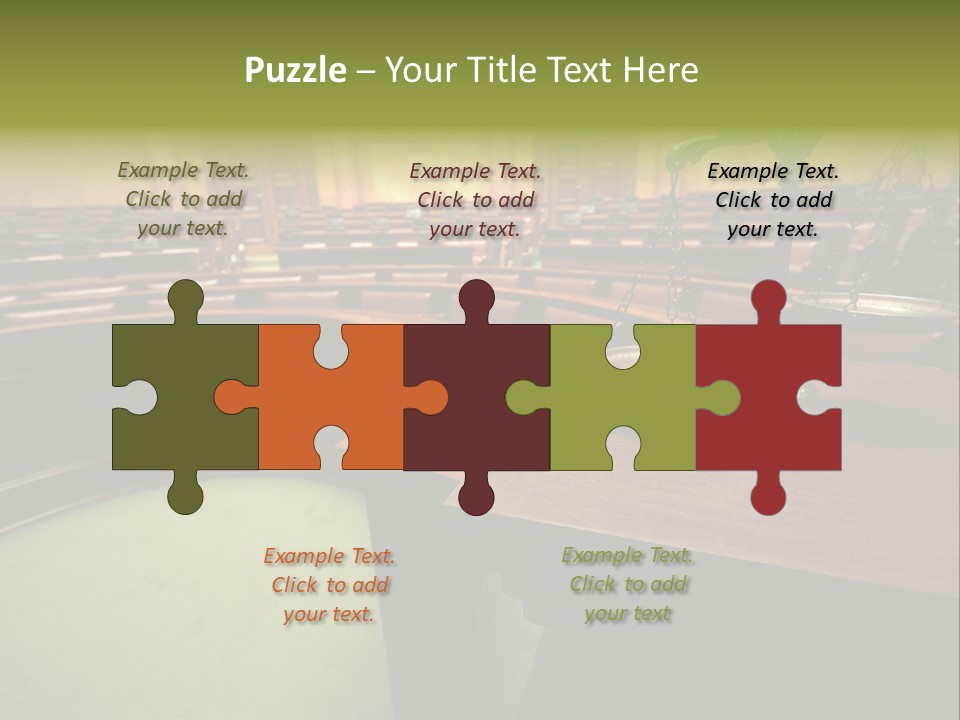 Court Authority Concept PowerPoint Template