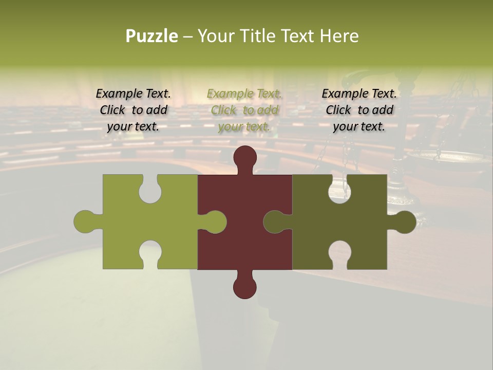 Court Authority Concept PowerPoint Template