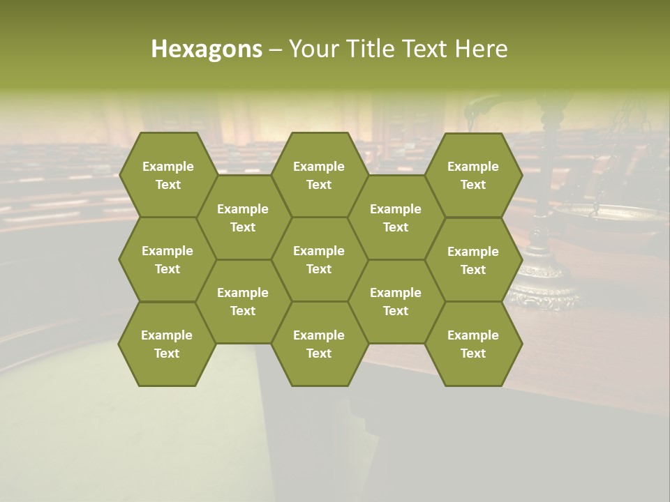 Court Authority Concept PowerPoint Template