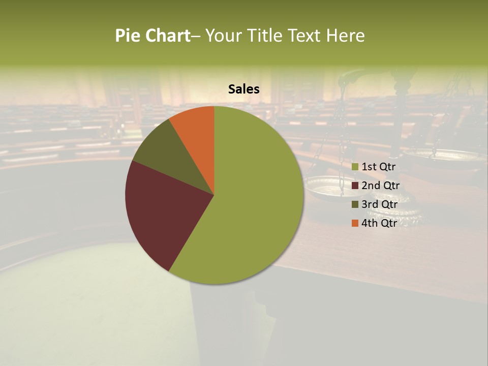 Court Authority Concept PowerPoint Template