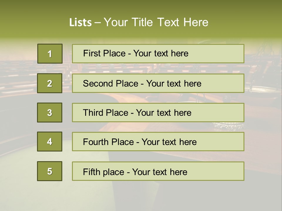 Court Authority Concept PowerPoint Template