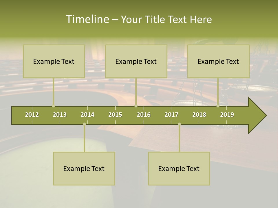 Court Authority Concept PowerPoint Template