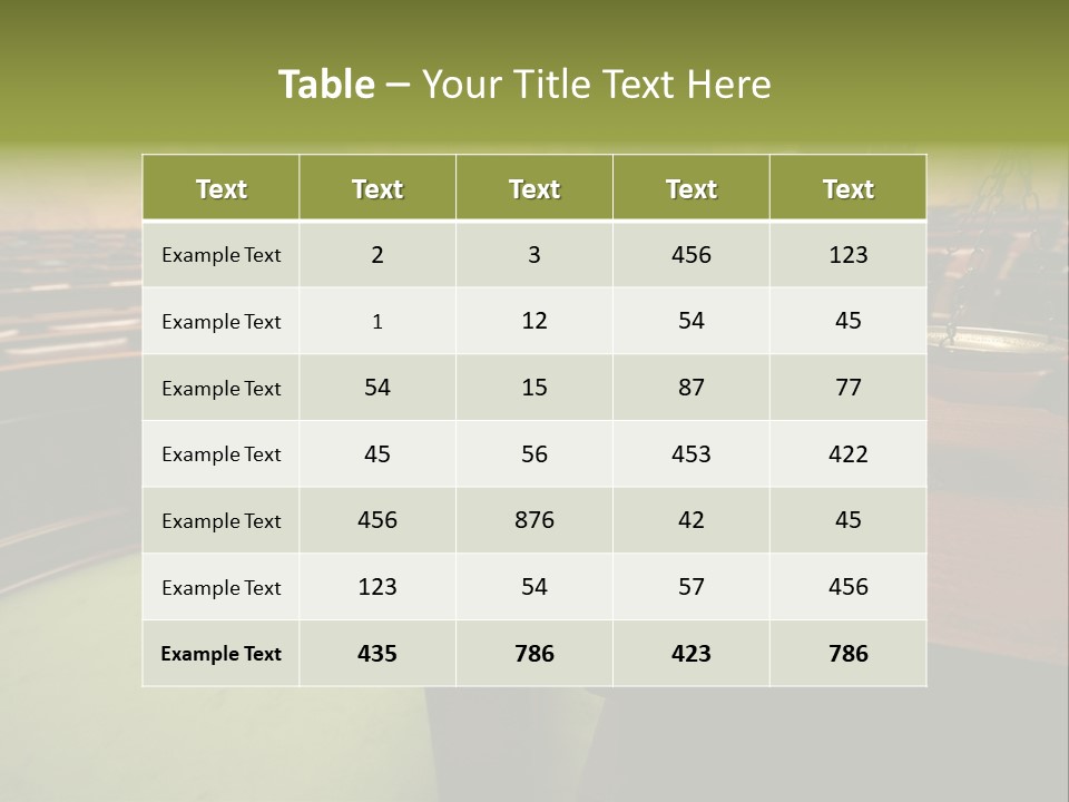 Court Authority Concept PowerPoint Template
