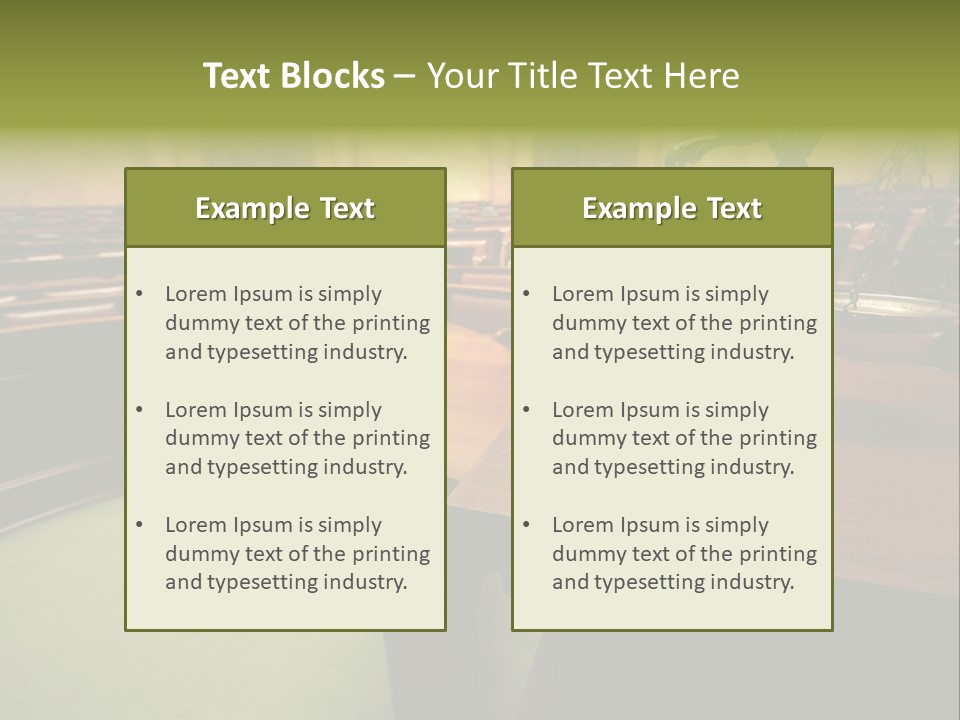 Court Authority Concept PowerPoint Template