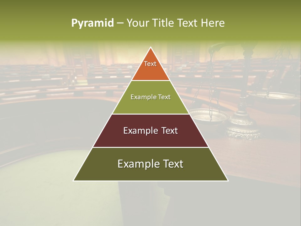 Court Authority Concept PowerPoint Template