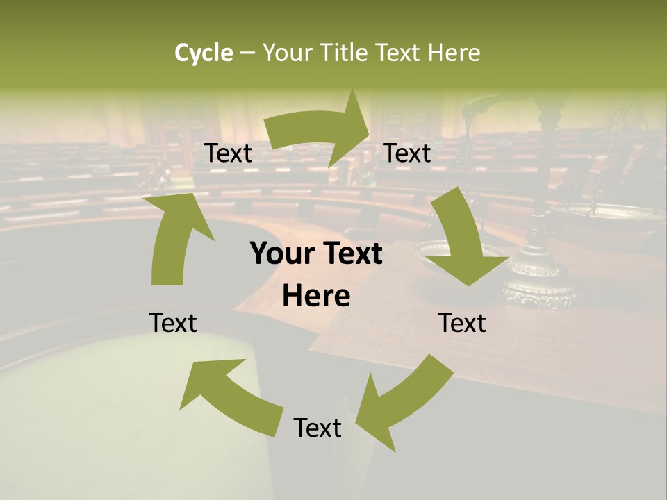 Court Authority Concept PowerPoint Template