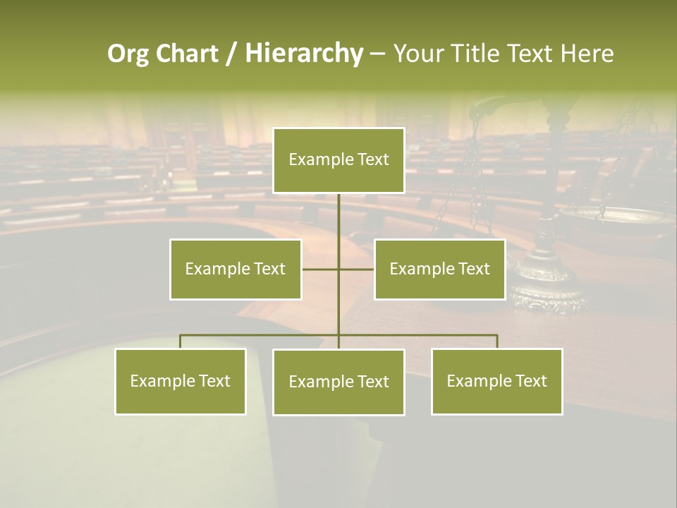 Court Authority Concept PowerPoint Template