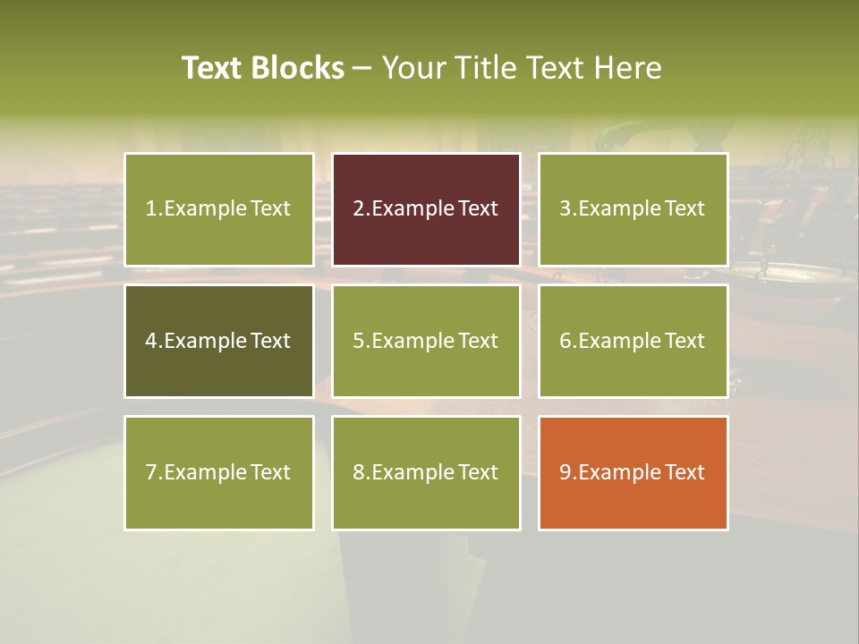 Court Authority Concept PowerPoint Template