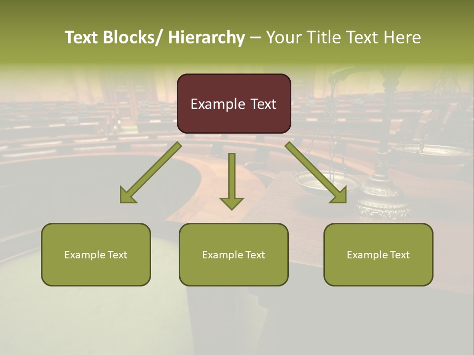 Court Authority Concept PowerPoint Template