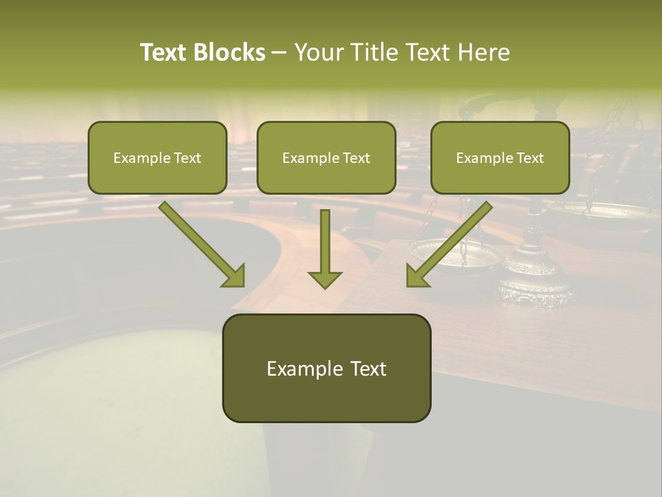 Court Authority Concept PowerPoint Template