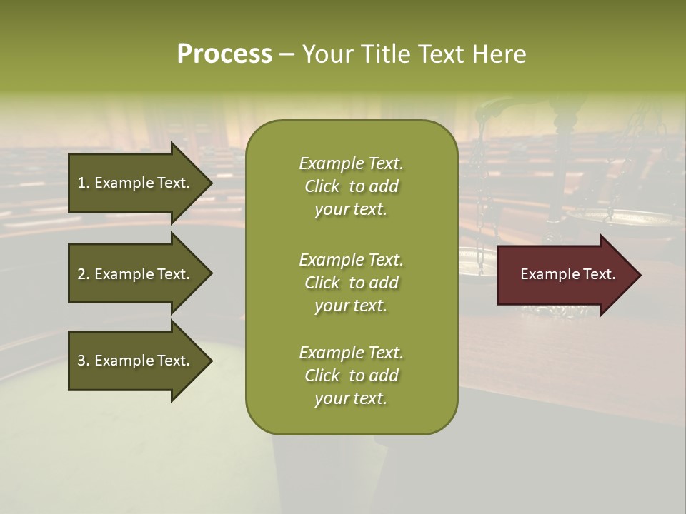Court Authority Concept PowerPoint Template