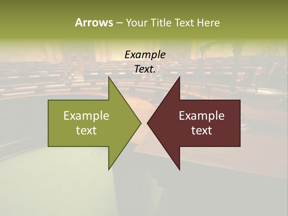 Court Authority Concept PowerPoint Template