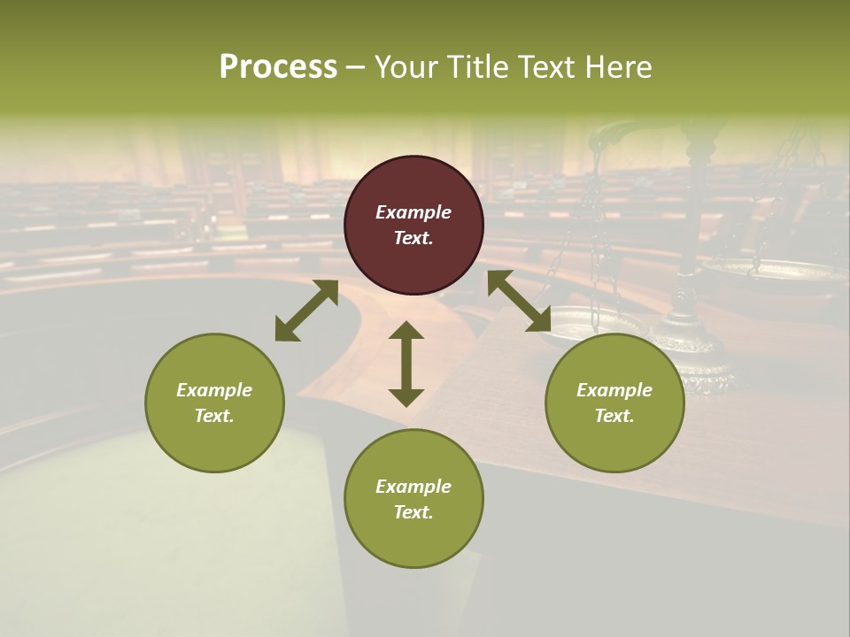 Court Authority Concept PowerPoint Template