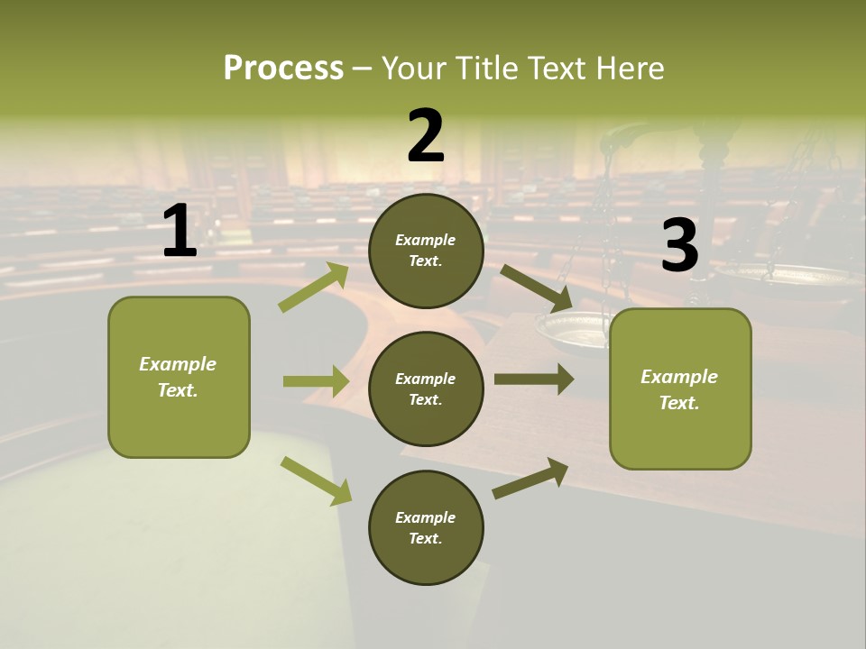 Court Authority Concept PowerPoint Template