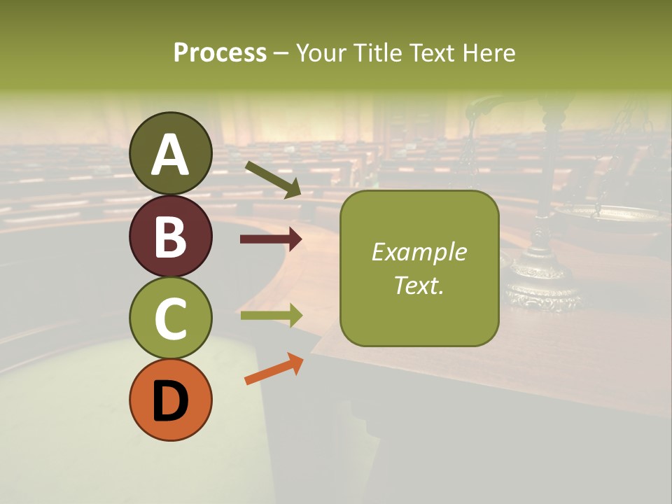 Court Authority Concept PowerPoint Template