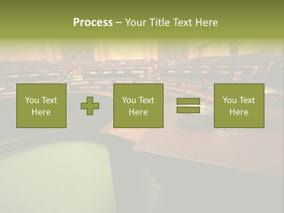Court Authority Concept PowerPoint Template