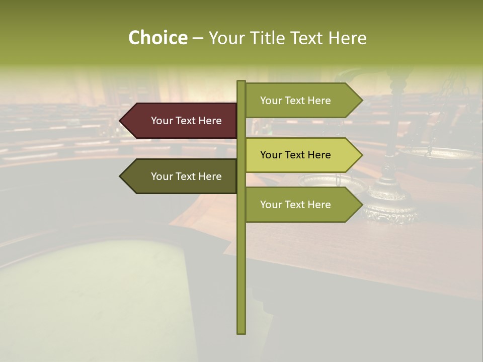 Court Authority Concept PowerPoint Template