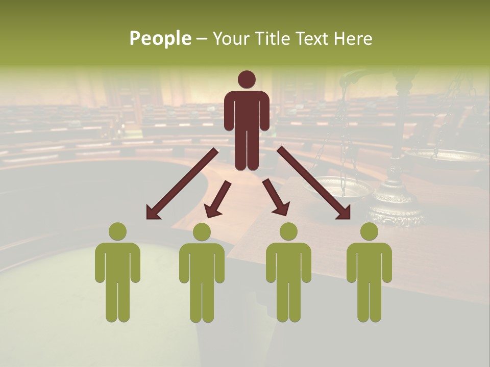 Court Authority Concept PowerPoint Template