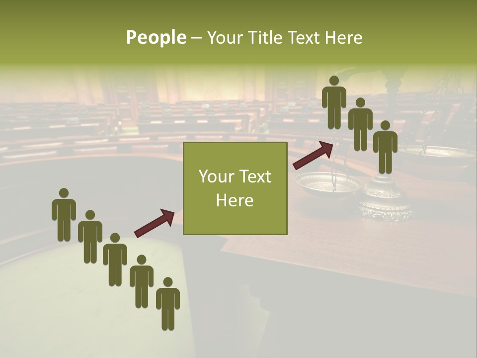 Court Authority Concept PowerPoint Template