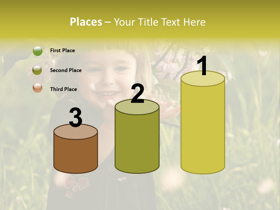 Cute Pink Little PowerPoint Template