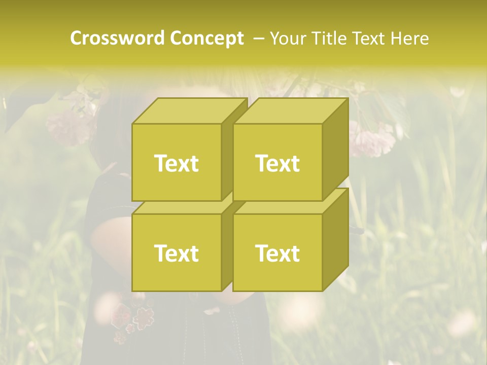 Cute Pink Little PowerPoint Template