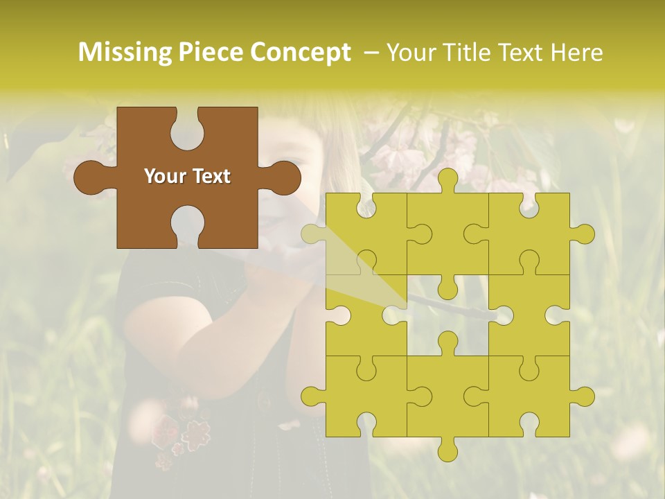 Cute Pink Little PowerPoint Template