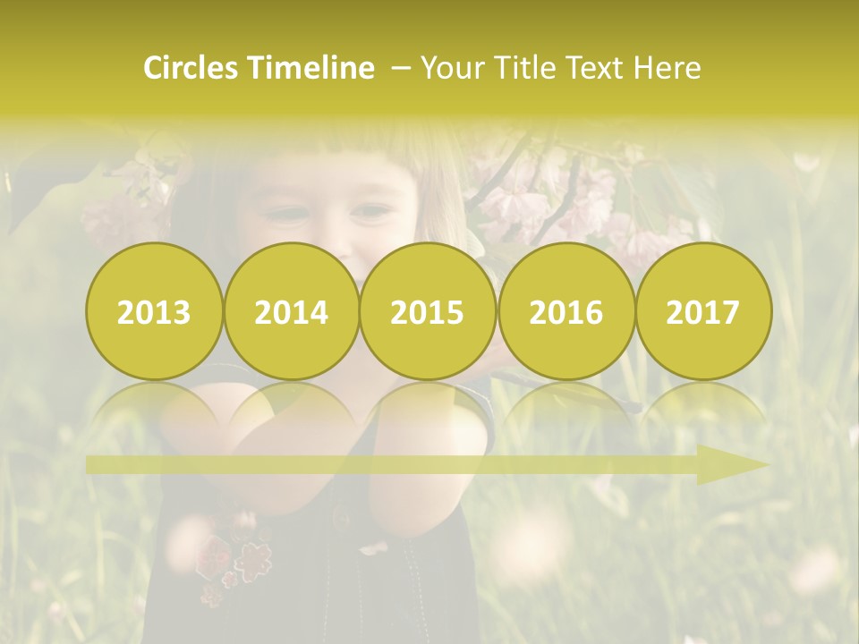 Cute Pink Little PowerPoint Template