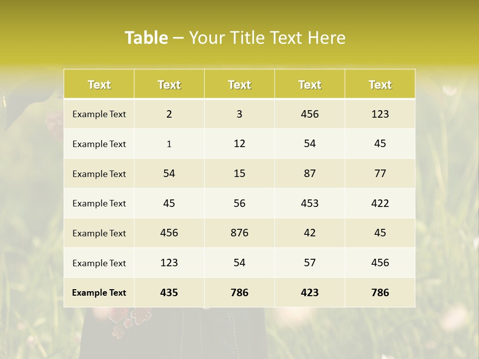 Cute Pink Little PowerPoint Template