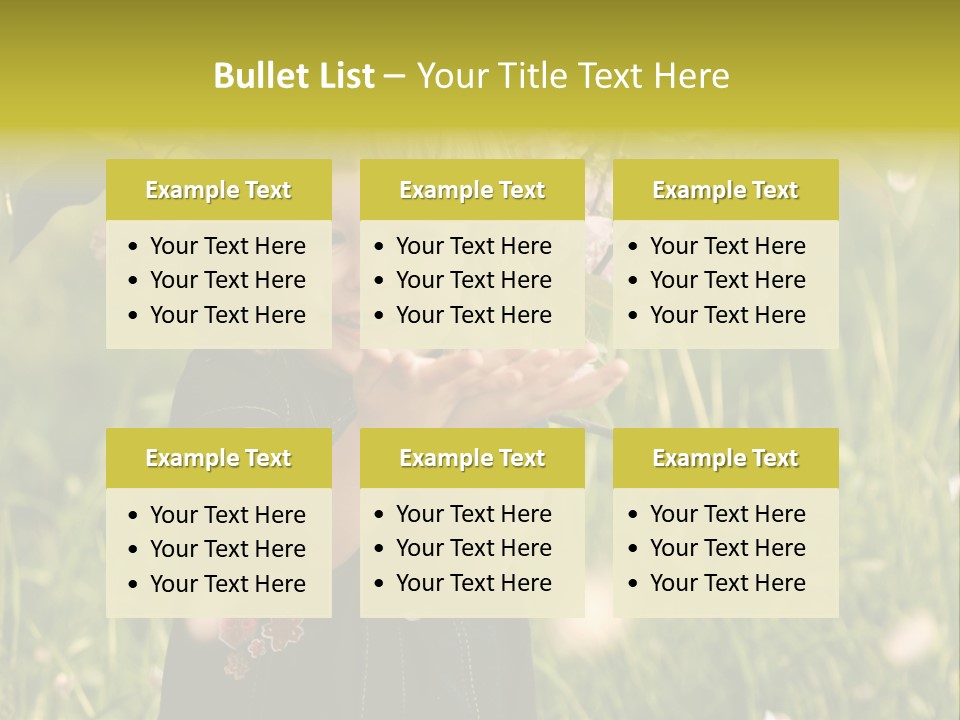 Cute Pink Little PowerPoint Template