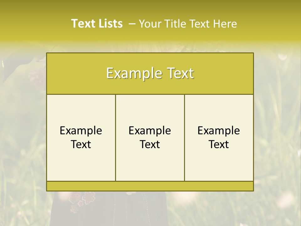 Cute Pink Little PowerPoint Template