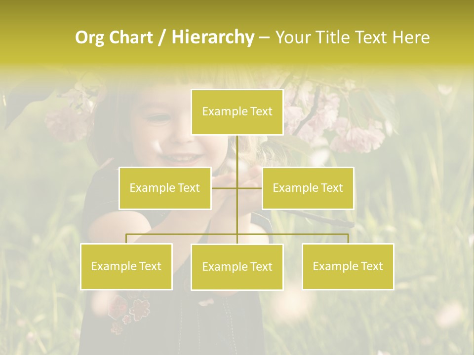 Cute Pink Little PowerPoint Template