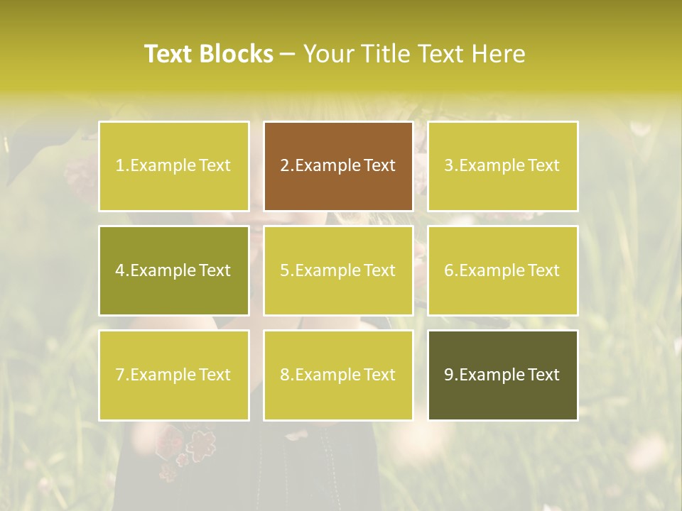 Cute Pink Little PowerPoint Template