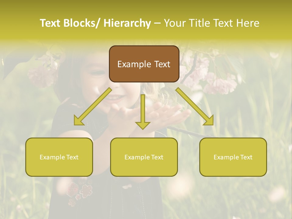 Cute Pink Little PowerPoint Template