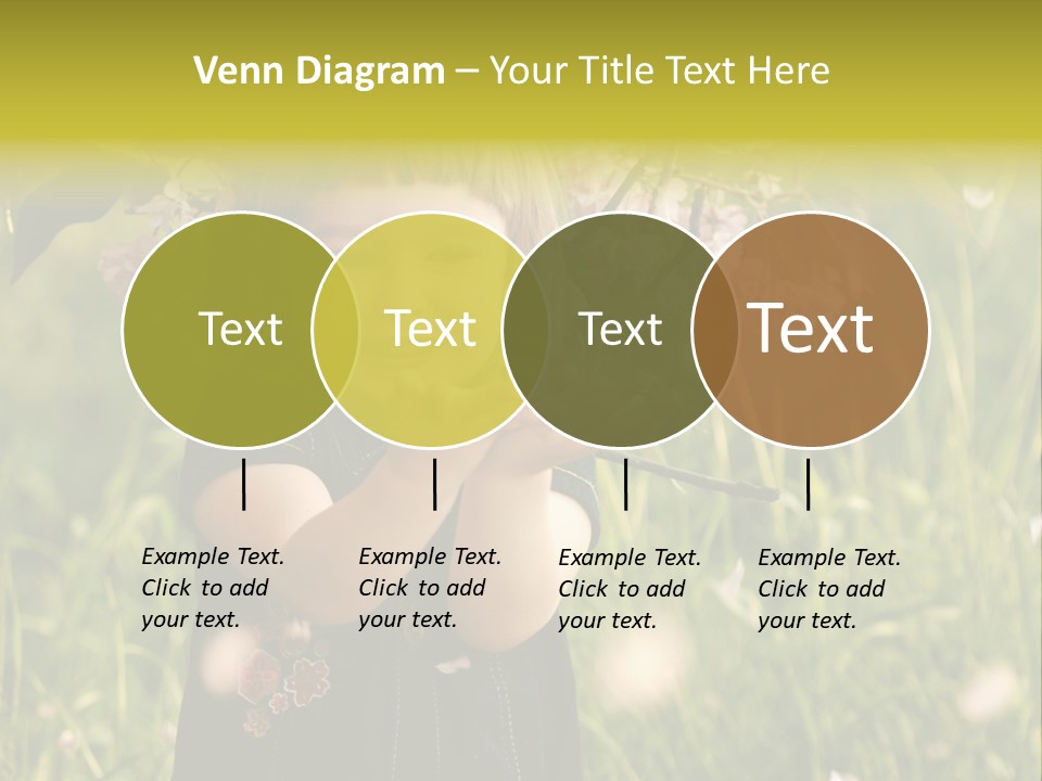 Cute Pink Little PowerPoint Template