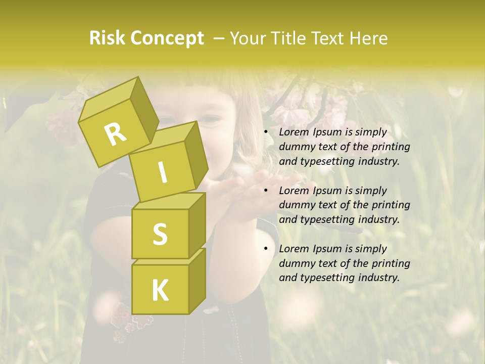 Cute Pink Little PowerPoint Template