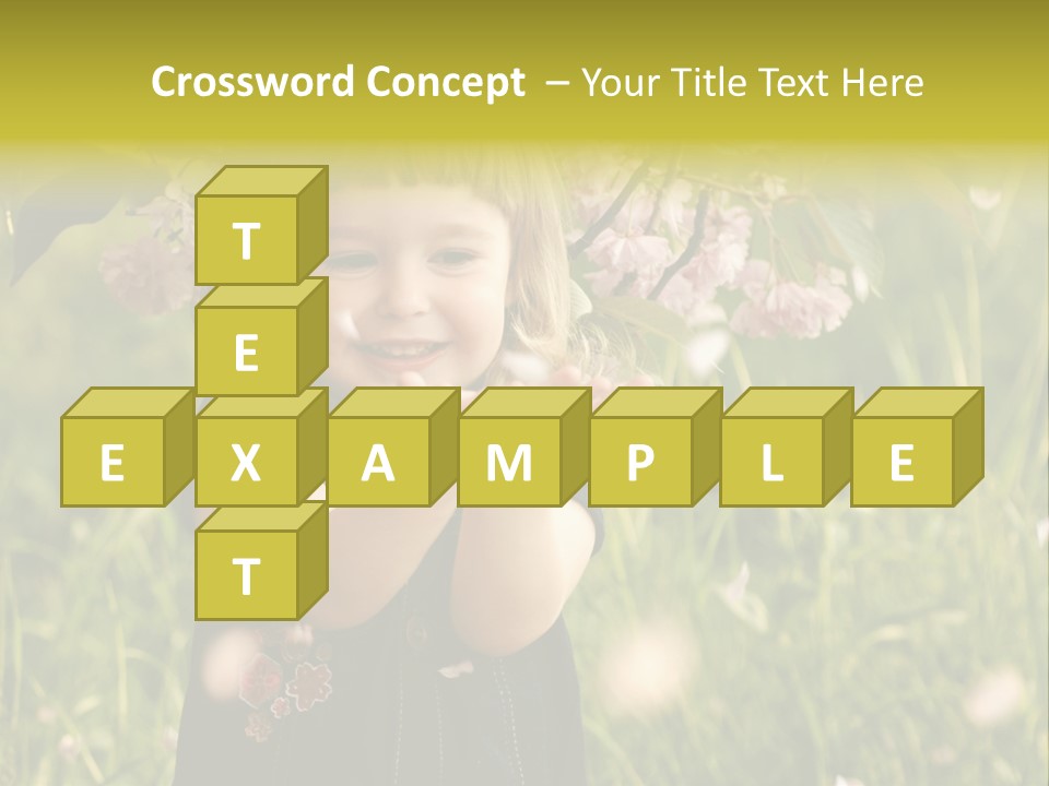 Cute Pink Little PowerPoint Template