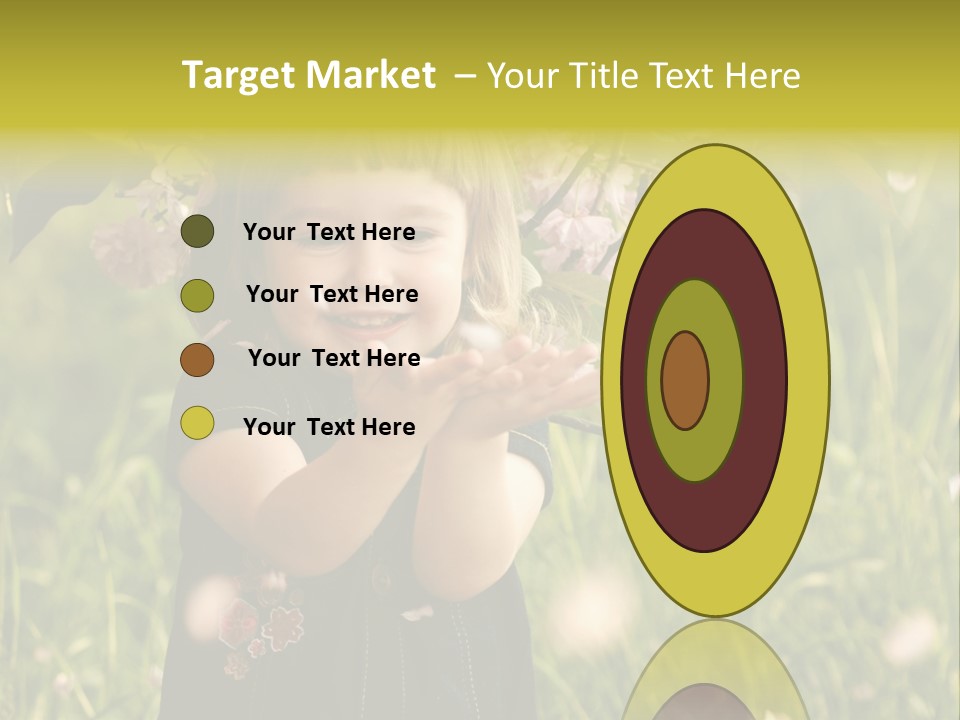 Cute Pink Little PowerPoint Template