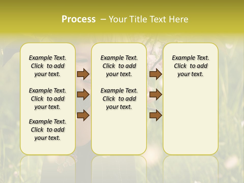 Cute Pink Little PowerPoint Template