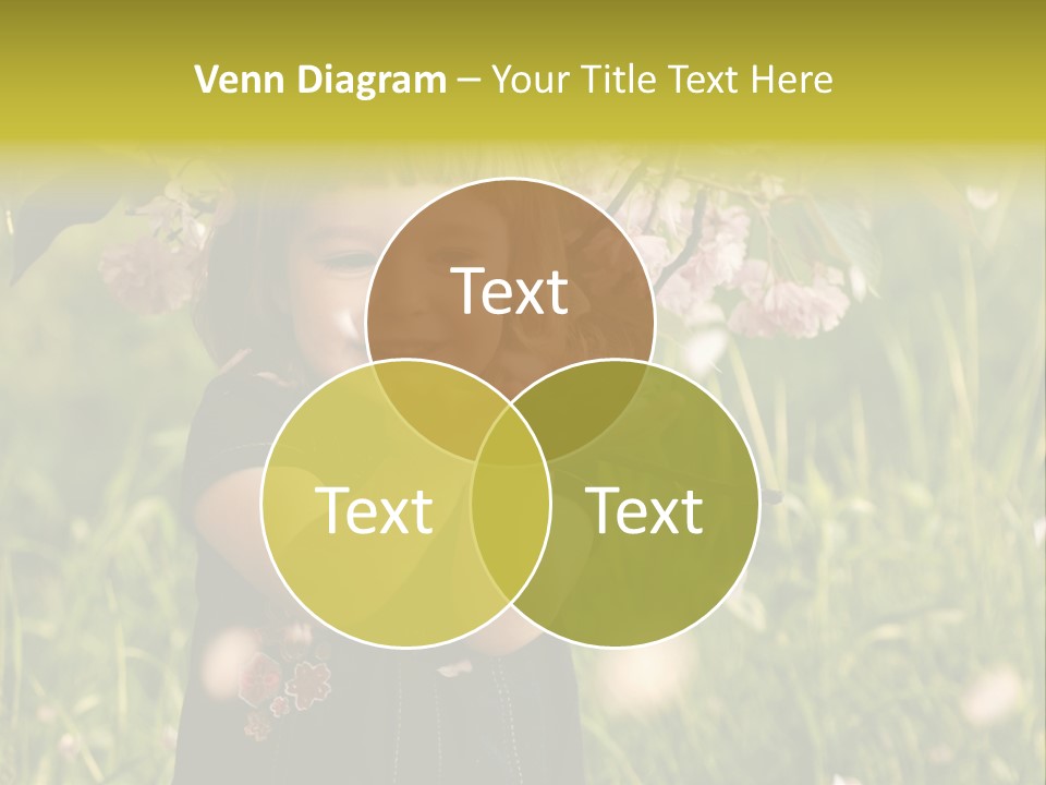 Cute Pink Little PowerPoint Template