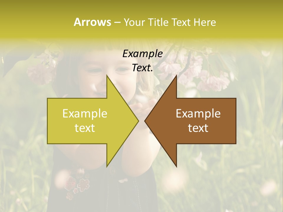 Cute Pink Little PowerPoint Template