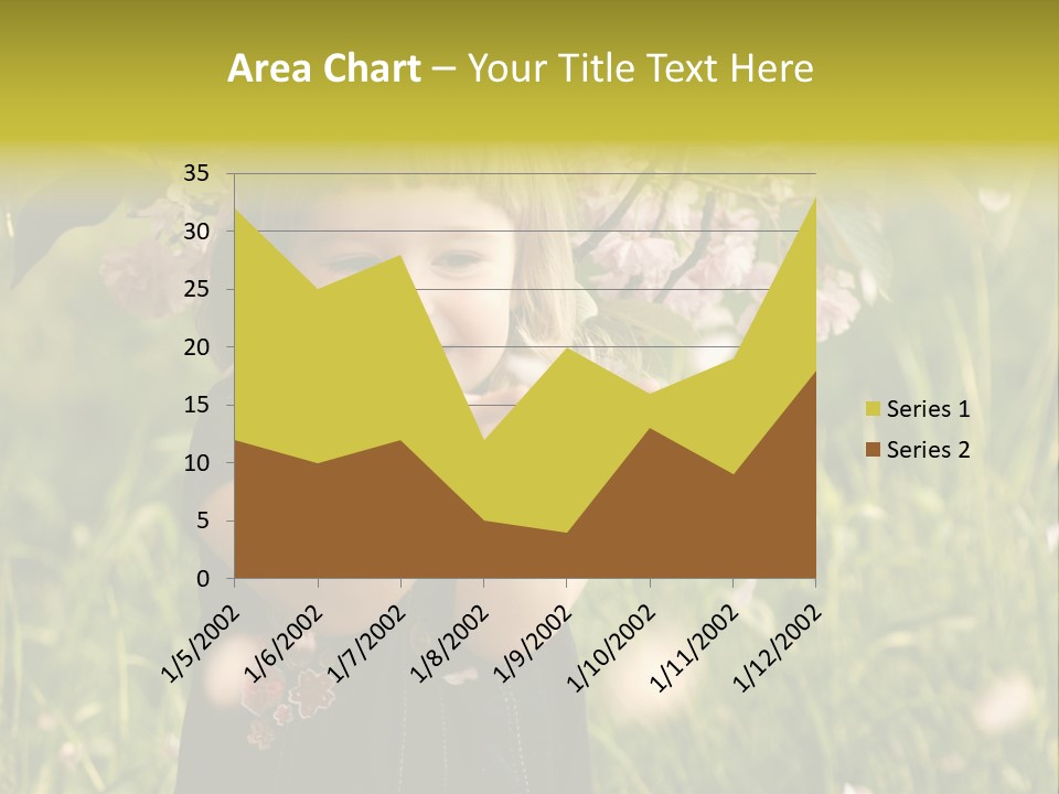 Cute Pink Little PowerPoint Template