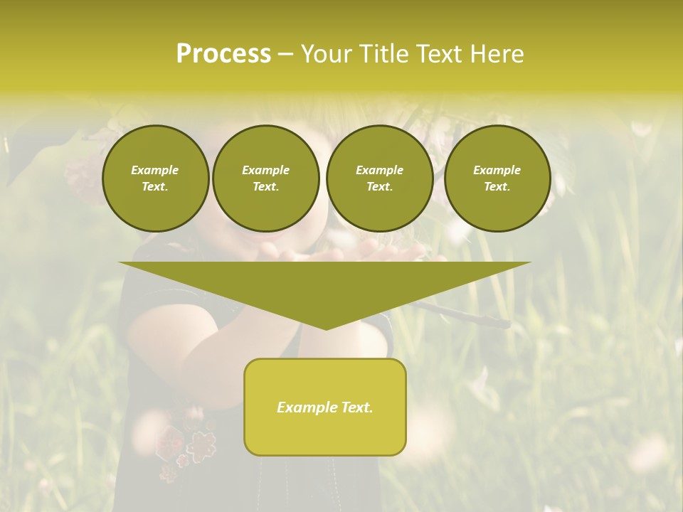 Cute Pink Little PowerPoint Template