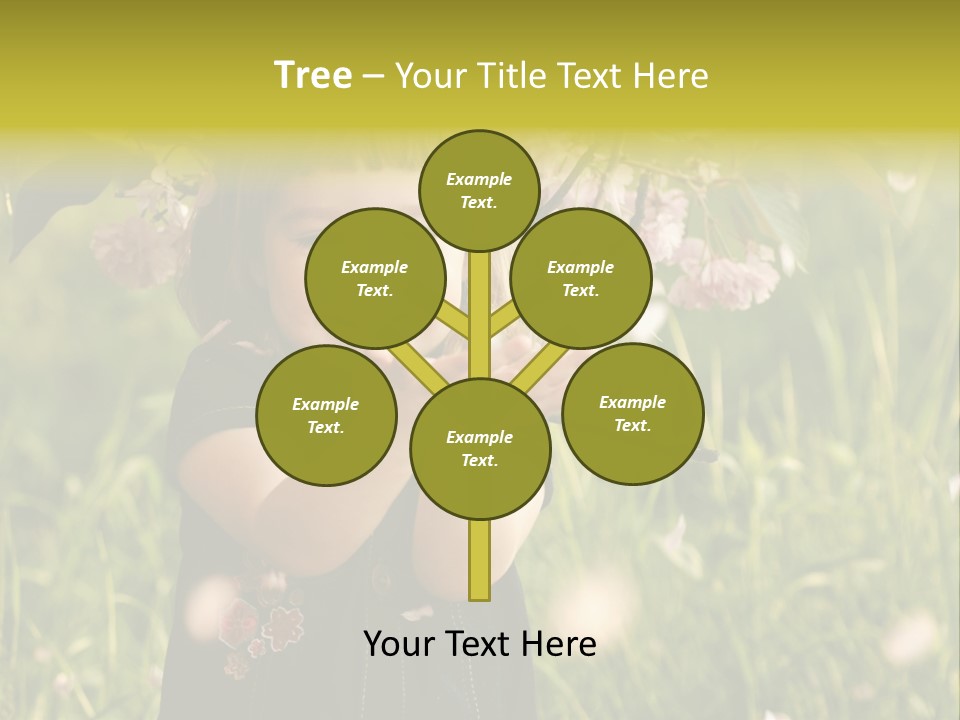 Cute Pink Little PowerPoint Template