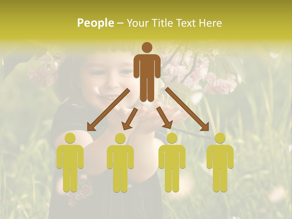 Cute Pink Little PowerPoint Template