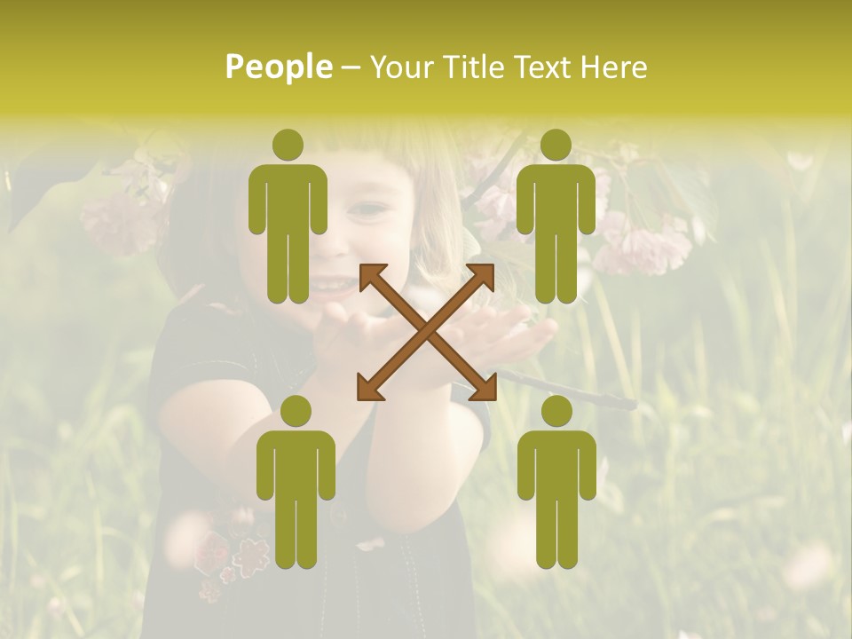 Cute Pink Little PowerPoint Template