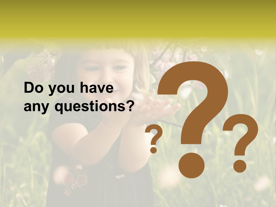 Cute Pink Little PowerPoint Template